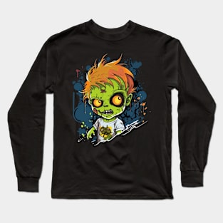 Zombie Kid Long Sleeve T-Shirt